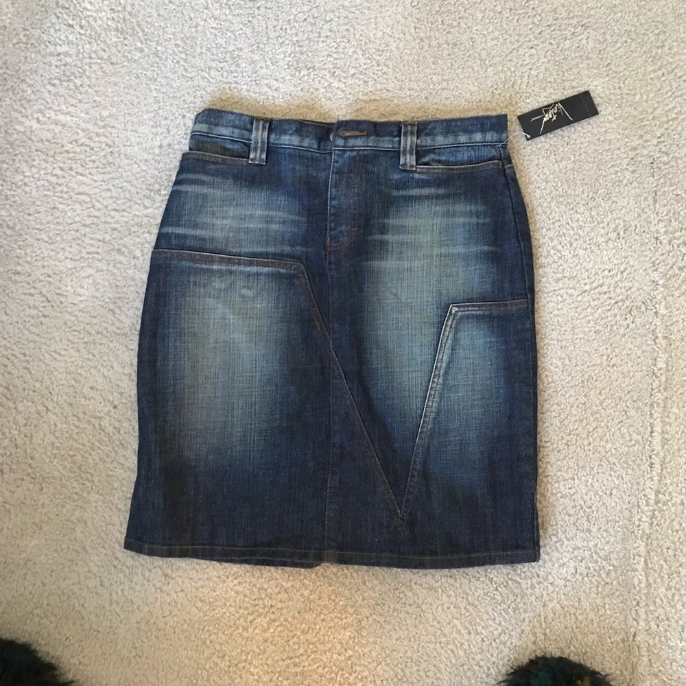 Vintage jean skirt